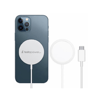 Wireless Magnetic Charger to USB-C - 1m, Fast Charging, 15 Watt