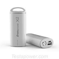 X2 TestapowerBank - 5000mAh, Pre Charged & Rechargeable and ready to use
