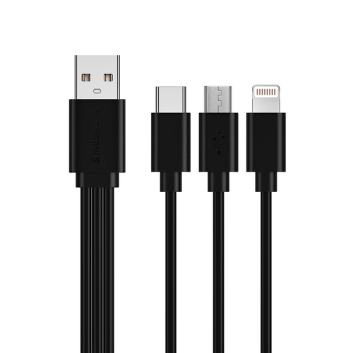 Universal to USB - 25cm, 2.4Amp, Fast Charge, Charge Cable