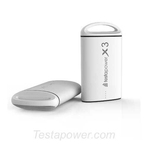X3 TestapowerBank - 7500mAh, Pre Charged & Rechargeable Ready to Use Now